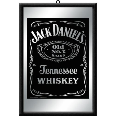 Jack Daniels Retro Reklama Lustro Tablica, Oryginał 32x22cm
